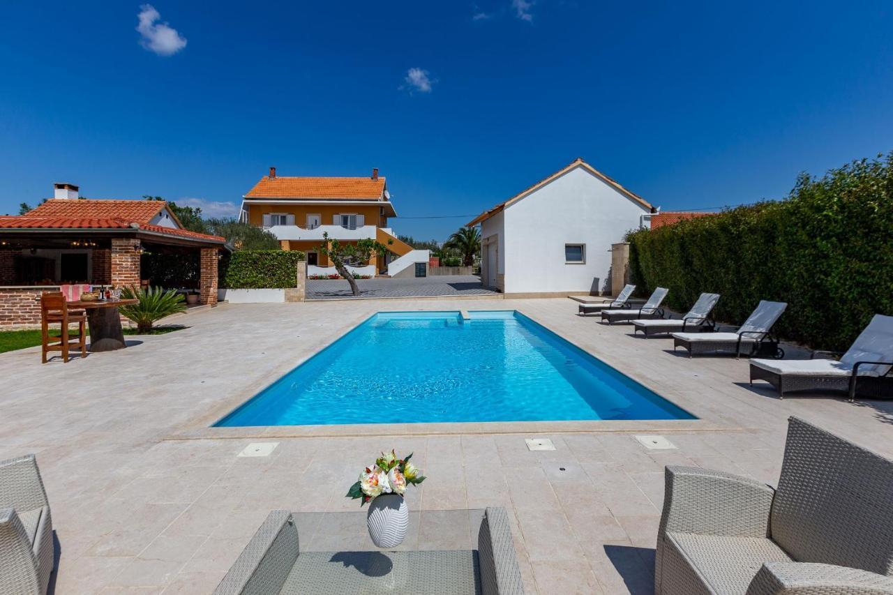 Mp Luxury Holiday Home With Swimming Pool Zadar Ngoại thất bức ảnh