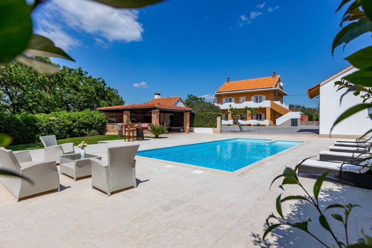 Mp Luxury Holiday Home With Swimming Pool Zadar Ngoại thất bức ảnh